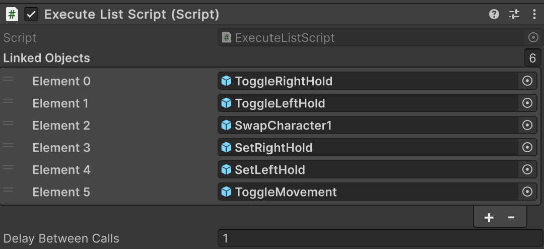 ExecuteList script